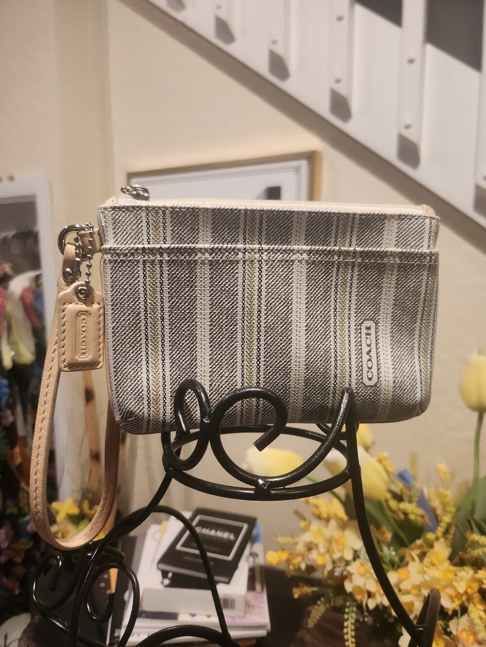 Coach Legacy weekend Wristlet